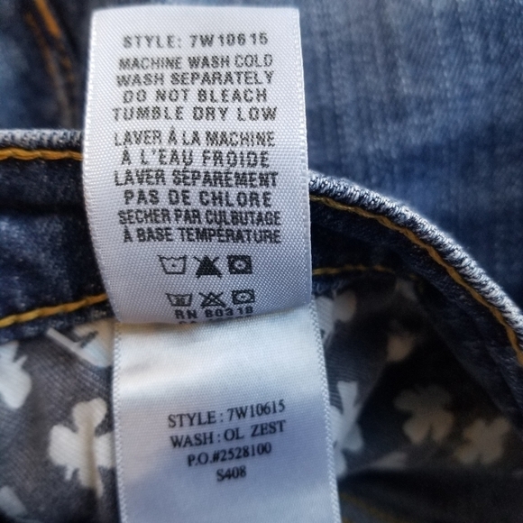 Lucky Brand Cumberland Sweet N Low Rise Slim Bootcut Short Inseam Jeans 2/26 - Picture 8 of 9